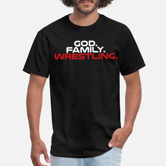 God Family Wrestling' Men's T-Shirt 